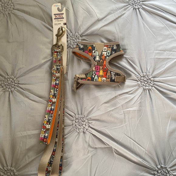 Bobs for dogs harness and leash